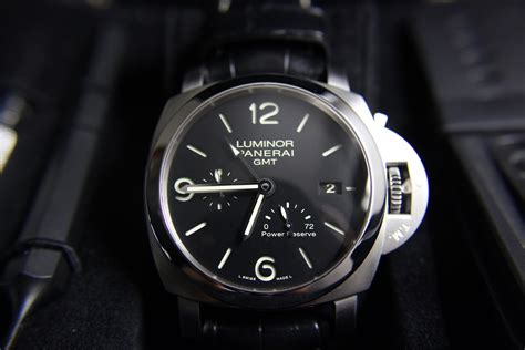 panerai 321 gmt power reserve|Panerai luminor 1950 3 days.